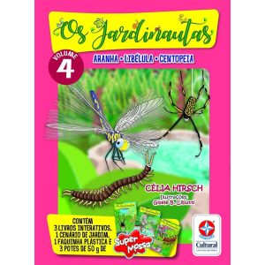 OS JARDINAUTAS VOL. 4 - TATUZINHO, CENTOPEIA, ARAN - ESTRELA CULTURAL