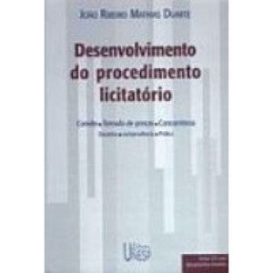 DESENVOLVIMENTO DO PROCEDIMENTO LICITATÓRIO (COM C - EDITORA UNESP