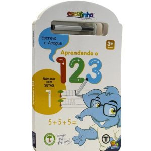 Escreva e apague: Aprendendo o 123 (Escolinha Todo - TODOLIVRO