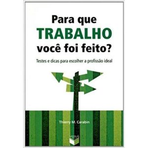 PARA QUE TRABALHO VOCÊ FOI FEITO?: TESTES E DICAS  - VERUS