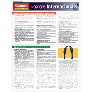 RESUMAO NEGOCIOS INTERNACIONAIS - BARROS, FISCHER & ASSOCIADOS