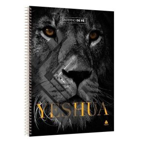 CADERNO DE FÉ - LEÃO YESHUA: UNIVERSITÁRIO CAPA DU - HAGNOS
