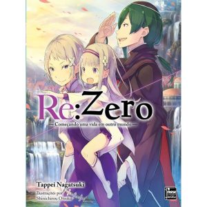 Re:zero - começando uma vida em outro mundo livro  - NEWPOP