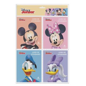SOLAPA POP COM 4 MINILIVROS DE ATIVIDADES - MICKEY - CULTURAMA