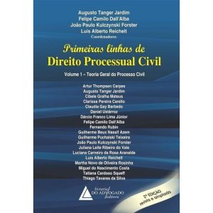 PRIMEIRAS LINHAS DE DIREITO PROCESSUAL CIVIL - LIVRARIA DO ADVOGADO