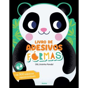 LIVRO DE ADESIVOS FORMAS: OLÁ, URSINHO PANDA! - AUZOU